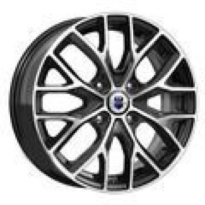 Диски K&K 6x16/4x114.3 ET40 D67.1 Лилиом (КС891) Алмаз черный