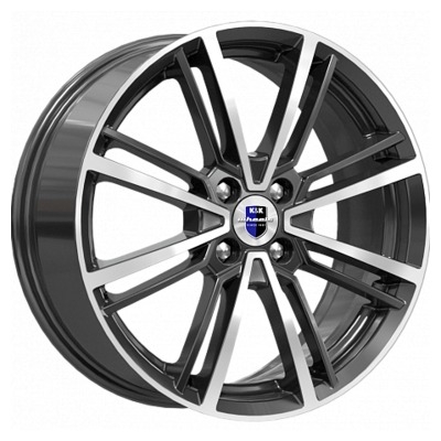 Диски K&K 7x17/5x105 ET40 D56.6 Эрфурт (КС898) Алмаз черный