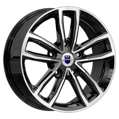 Диски K&K 6.5x17/5x114.3 ET38 D67.1 Каланг (КС1086) Алмаз черный