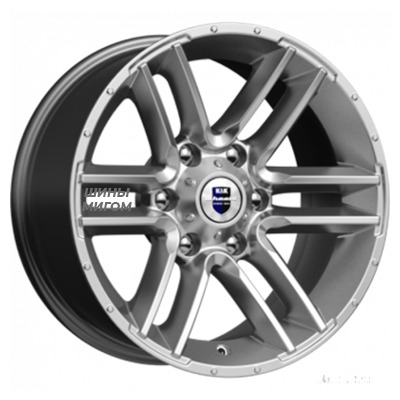 Диски K&K 8x17/6x139.7 ET-20 D106.1 Алгама (КС762) Дарк платинум