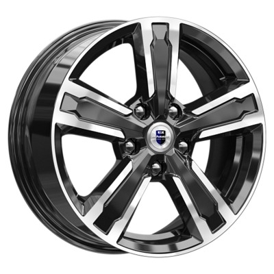 Диски K&K 6.5x16/5x114.3 ET40 D66.1 Оклахома (КС998) Дарк платинум