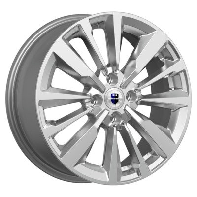 Диски K&K 6.5x16/4x100 ET37 D60.1 Эрман (КС997) Дарк платинум