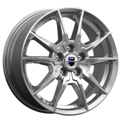 Диски K&K 6.5x16/5x105 ET38 D56.6 Адамар (КС886) Дарк платинум