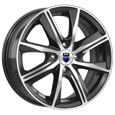 Диски K&K 6x15/4x100 ET45 D67.1 Арнар алмаз_черный_sk