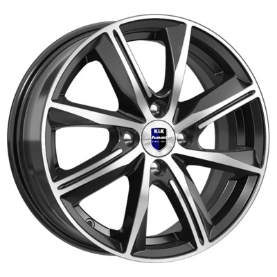Диски K&K 7x16/5x108 ET40 D67.1 Арнар (КС904) Алмаз черный