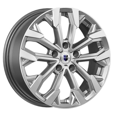 Диски K&K 6.5x17/5x114.3 ET40 D64.1 Морейн (КС1046) Дарк платинум