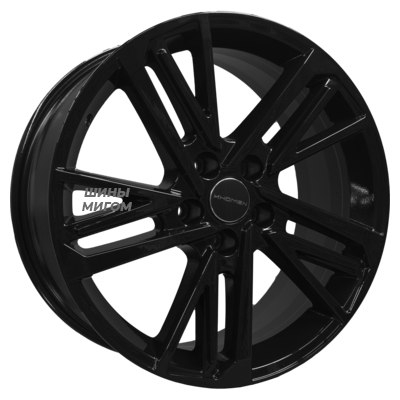 Khomen Wheels 8x18/5x114.3 ET45 D60.1 KHW1815 (Geely Atlas (Pro) / Changan CS75) Black