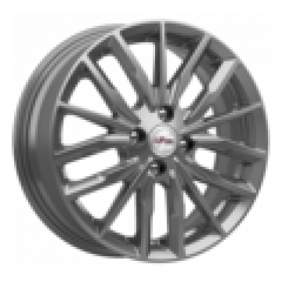 Диски iFree 6x16/4x100 ET45 D54,1 Миконос Блэк Джек