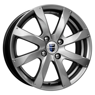 Диски K&K 6x15/4x114.3 ET44 D56.6 Джемини-оригинал (КС617) Дарк платинум