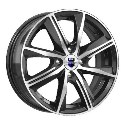 Диски K&K 7x17/5x108 ET50 D63.4 Арнар (КС896) Алмаз черный