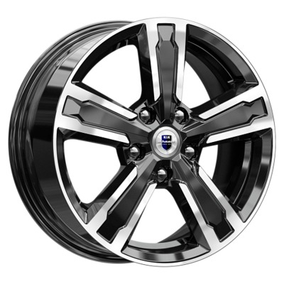 Диски K&K 6.5x16/5x114.3 ET45 D54.1 Оклахома (КС998) Алмаз черный