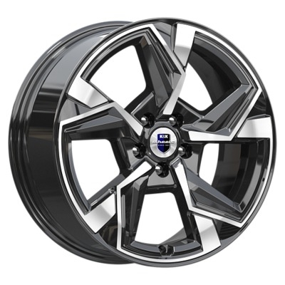 Диски K&K 7.5x18/5x112 ET43 D57.1 Кайан (КС101) Алмаз черный