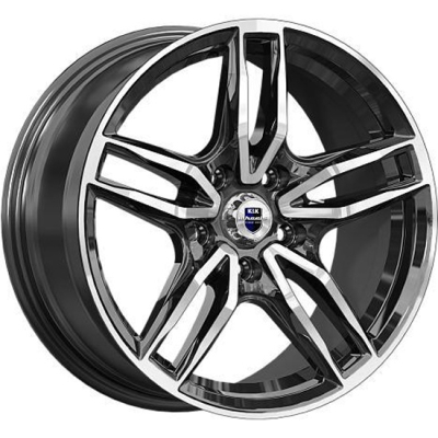 Диски K&K 8x17/5x114.3 ET45 D67.1 Бартон алмаз черный