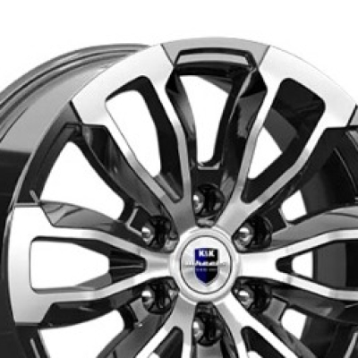 Диски K&K 7x18/6x139 ET25 D106 Меконг (КС959) алмаз чёрный
