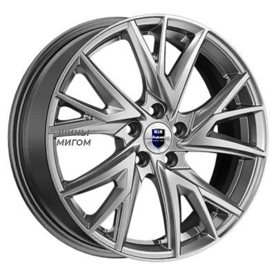 Диски K&K 6.5x18/5x114.3 ET34 D66.6 Кайлас (КС1054) Дарк платинум