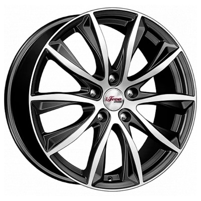 Диски iFree 7.5x18/5x108 ET35 D67.1 Кazaнтип Блэк Джек
