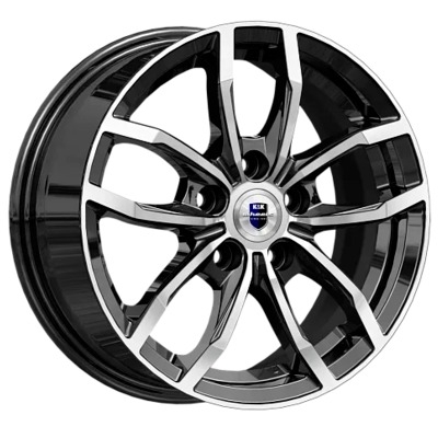 Диски K&K 6.5x15/5x100 ET45 D67.1 Фрост (КС1048) Дарк платинум
