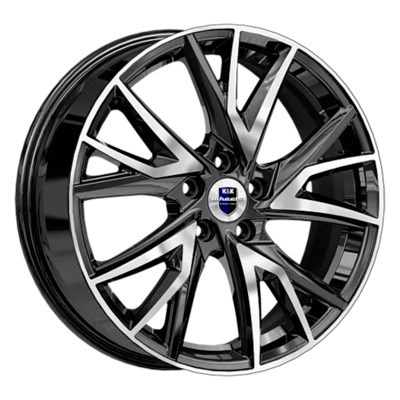 Диски K&K 6.5x18/5x108 ET50 D63.4 Кайлас (КС1054) Алмаз черный