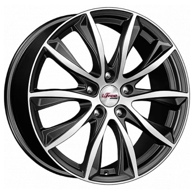 Диски iFree 7,5x18/5x114,3 ET50 D67,1 Кazaнтип Блэк Джек