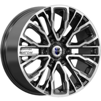 K&K 8.5x19/6x139.7 ET38 D67.1 Кортес (КС1102) Алмаз черный