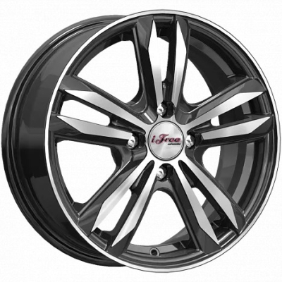 Диски iFree 6x15/4x98 ET35 D58.5 Маскот блэк_джек