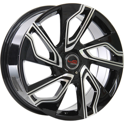 Диски REPLICA 7.5x18/5x114.3 ET50 D66.1 _Concept-NS502 bkf