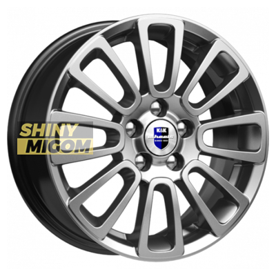 Диски K&K 6x15/4x98 ET35 D58.5 Неман-оригинал (КС717) Дарк платинум