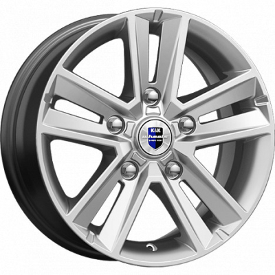 Диски K&K 6.5x16/5x139.7 ET40 D98 Арена сильвер-sk