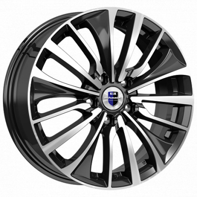 Диски K&K 6.5x17/5x108 ET33 D60.1 Flanker алмаз_черный