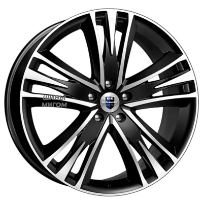 Диски K&K 8x20/5x114 ET40 D67 Атлас (КС661М) алмаз чёрный