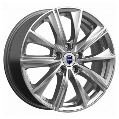 Диски K&K 7x17/5x114.3 ET48.5 D67.1 Арнар-оригинал (КС896) Алмаз черный
