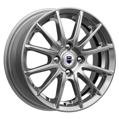 Диски K&K 5.5x14/4x100 ET40 D56.6 Квант (КС960) Дарк платинум
