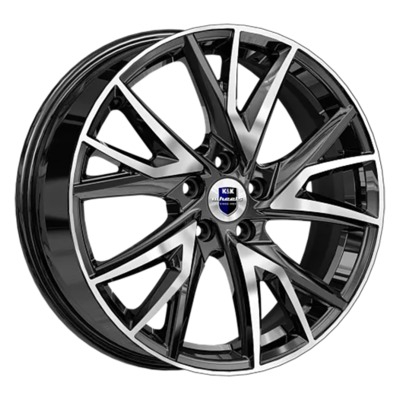 Диски K&K 6.5x18/5x108 ET33 D60.1 Кайлас (КС1054) Алмаз черный