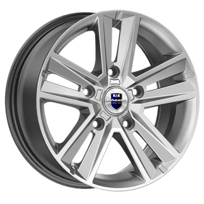 Диски K&K 6.5x16/5x139.7 ET40 D98 Арена (КС864) Дарк платинум